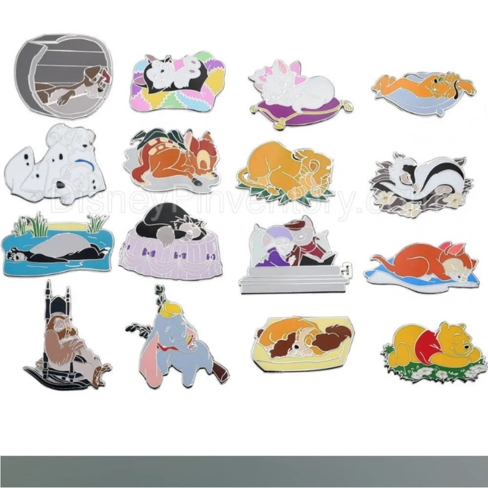 Disney pin 155908 the Lion King Simba Sweet Dreams cub sleeping sleep grass